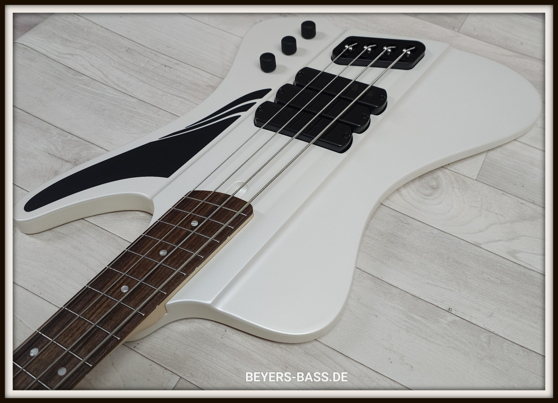 Dingwall D-Roc Standard 4 PF, Ducati White